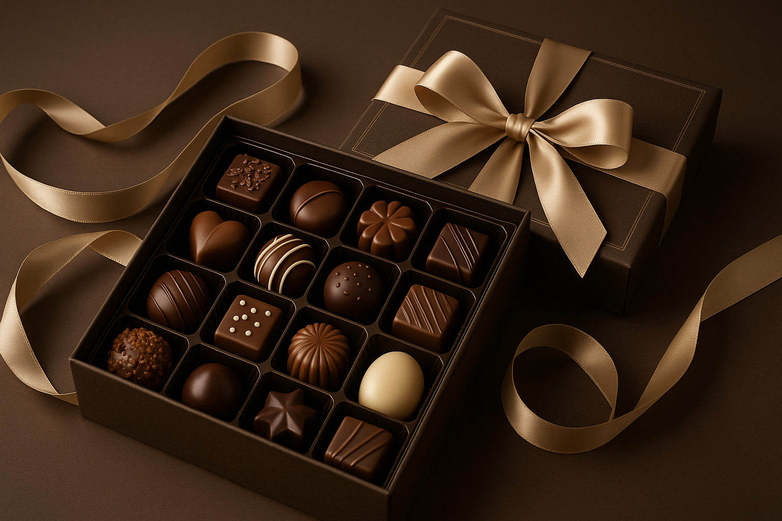 a box of chocolate