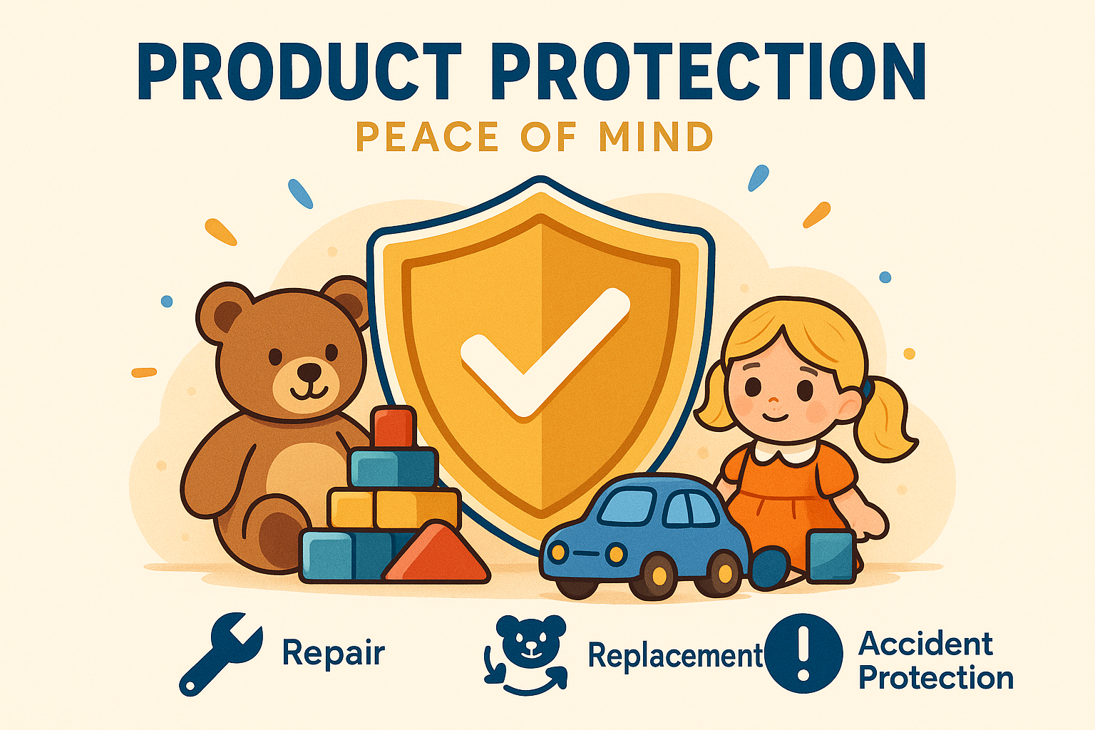 insurance option product for toy store