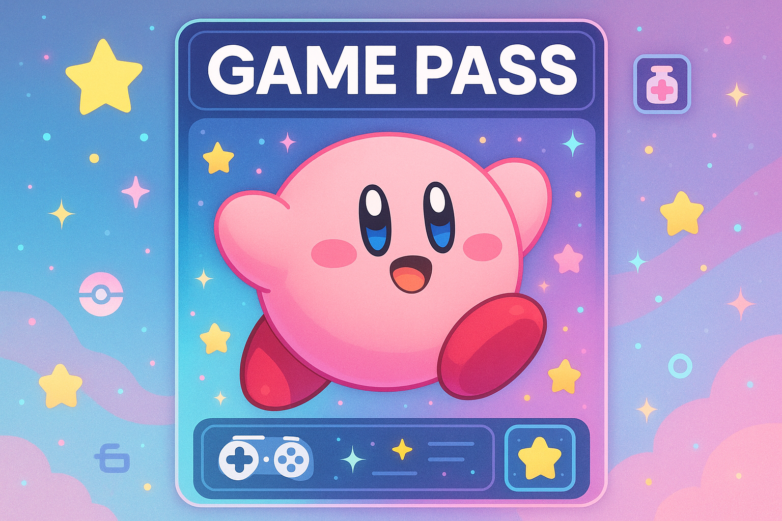 Kirby game pass digital product